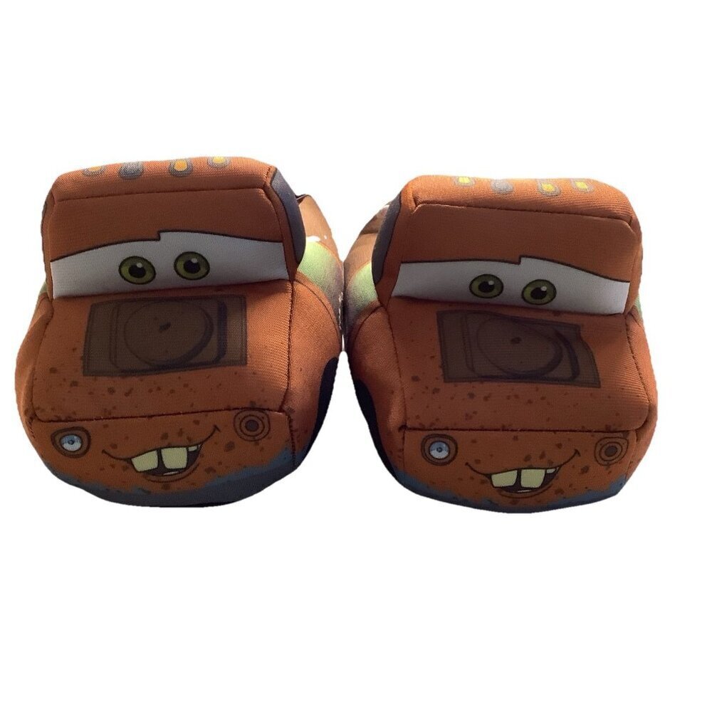 Mater Pixar Cars Slippers Kids Size 7/8 Tow Mater from Lightning Mcqueen